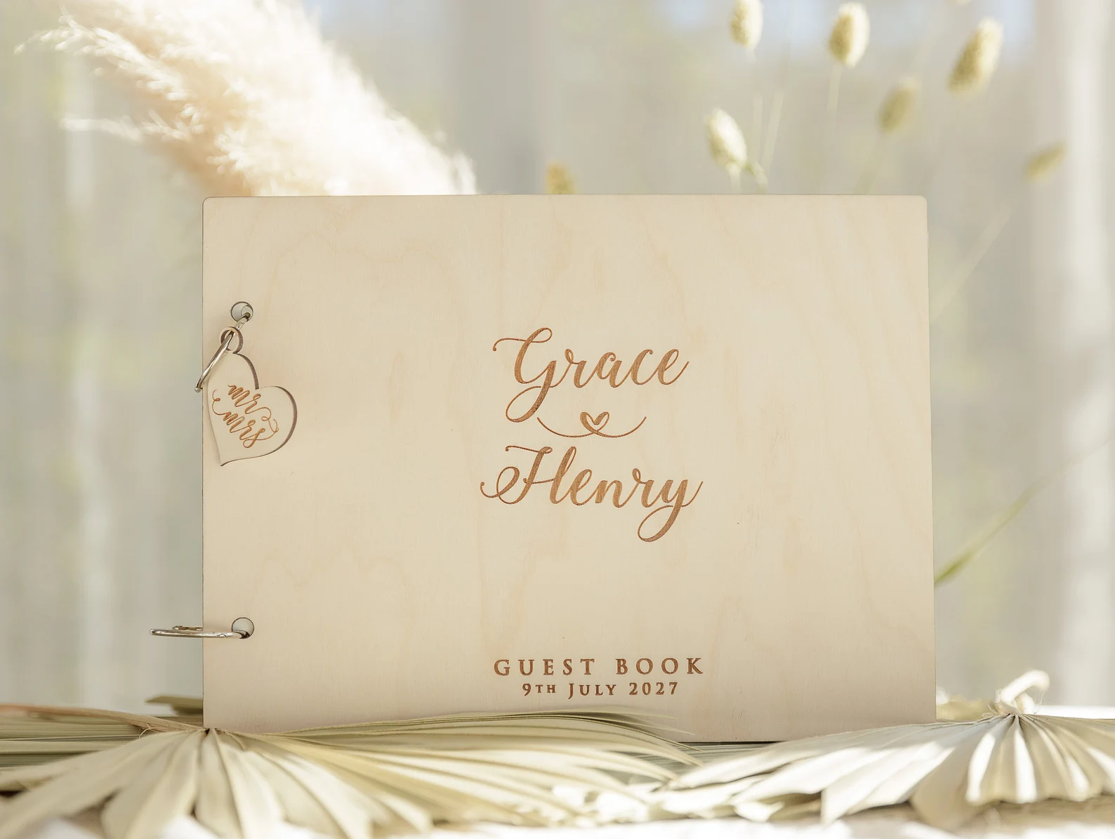 Personalized Guest Book - كتاب ضيوف الزفاف ألبوم صور شخصي