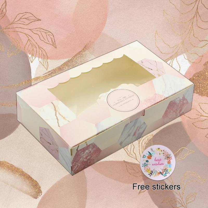 Wedding Favor Box - 20/50 قطعة علبة هدايا حلوى الزفاف
