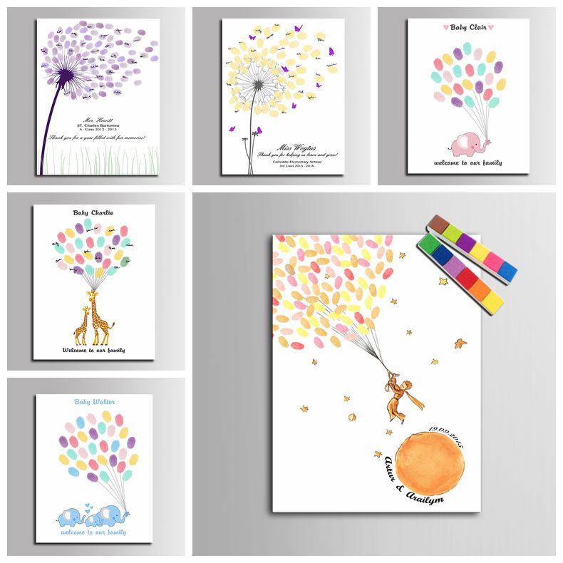 كتاب ضيوف ببصمة الإصبع مخصص لل - مراجعة Personalized Guest Book وسعره