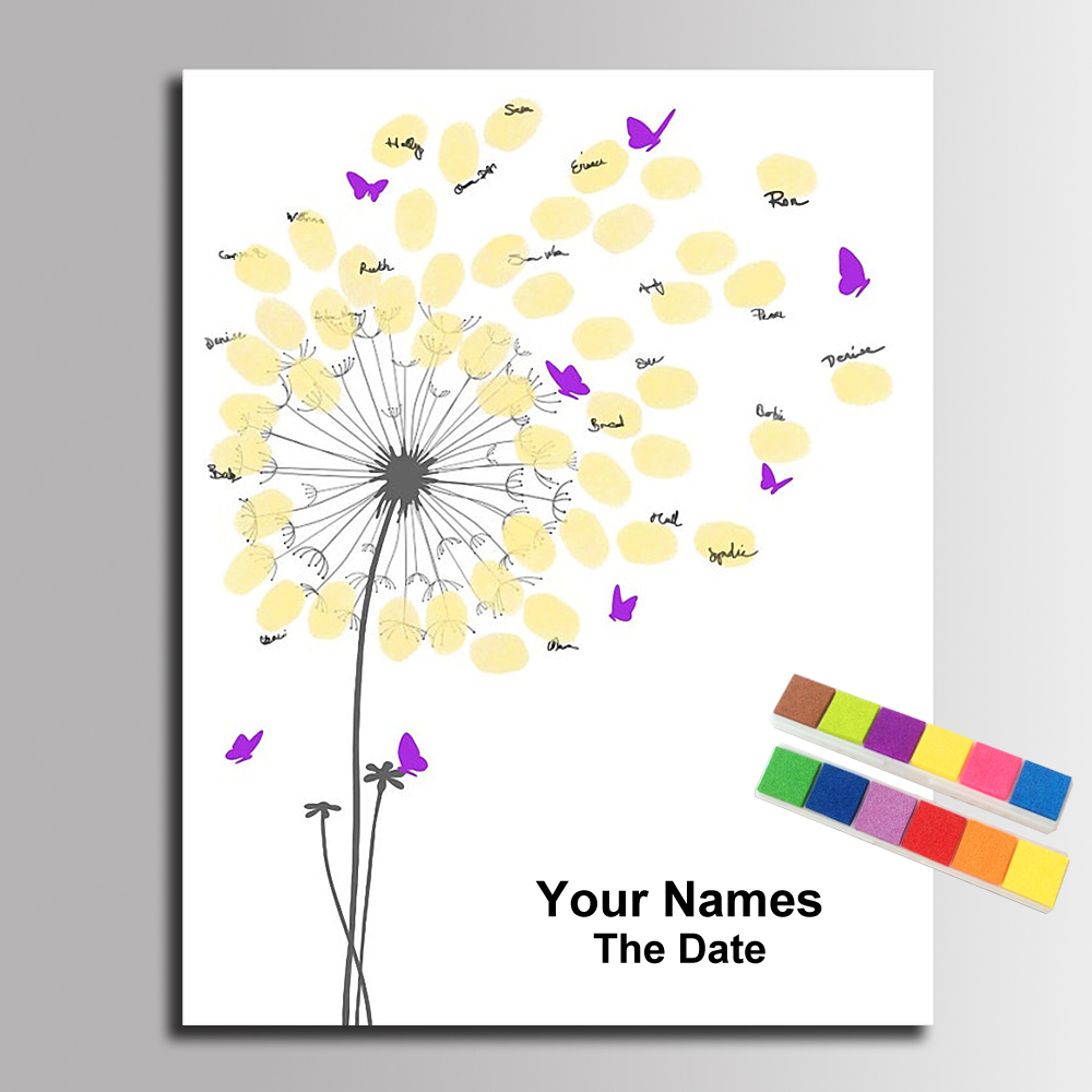 كتاب ضيوف ببصمة الإصبع مخصص لل - مراجعة Personalized Guest Book وسعره