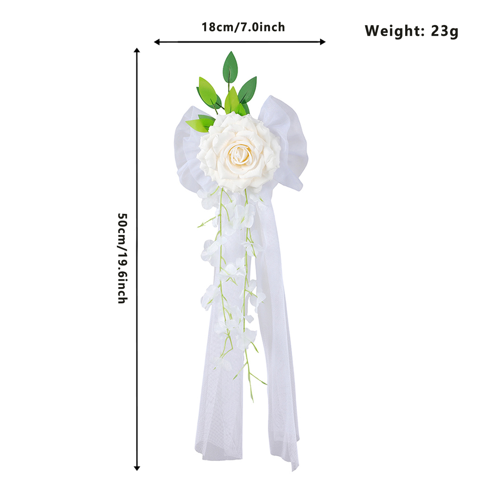 زهور صناعية لتزيين سيارات الزف - مراجعة Wedding Ceremony Supply وسعره