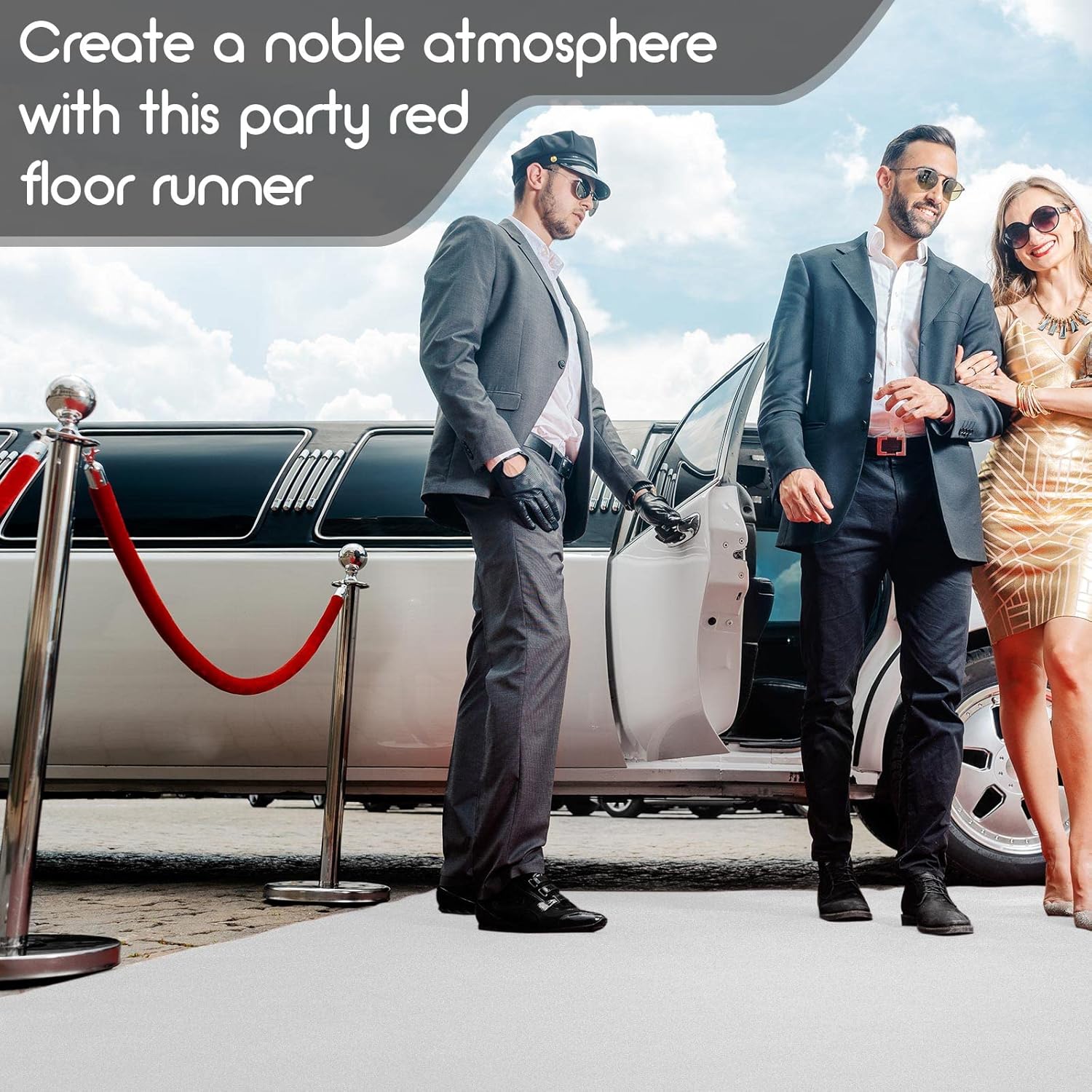 سجاد زفاف متين، مناسب للممرات  - مراجعة Aisle Runner White وسعره