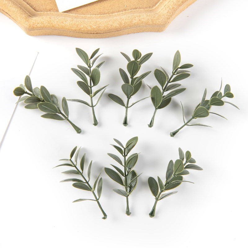 50/100 قطعة أوراق النباتات الا - مراجعة Wedding Favor Box وسعره