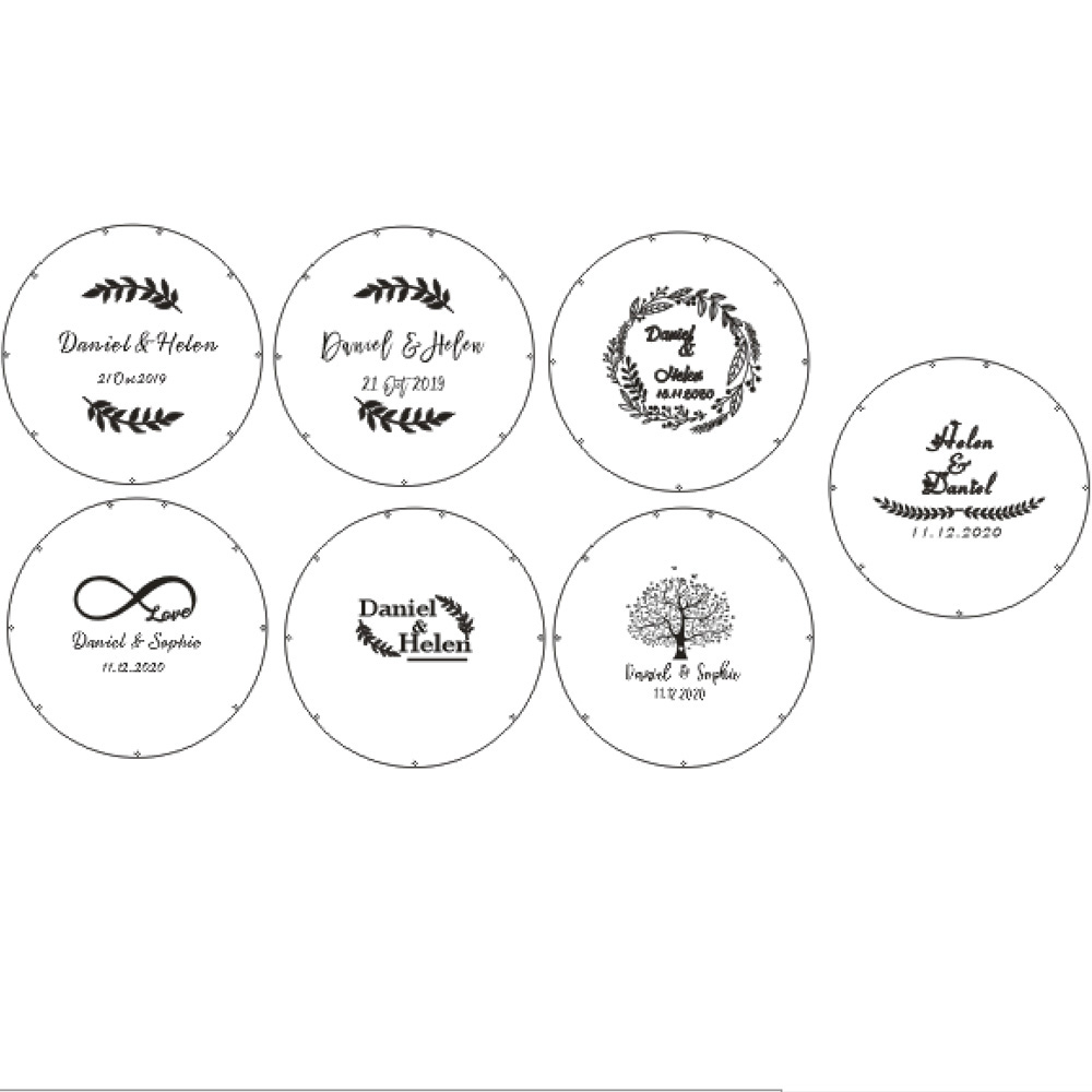 شخصية الاكريليك جولة الزفاف ضي - مراجعة Personalized Guest Book وسعره