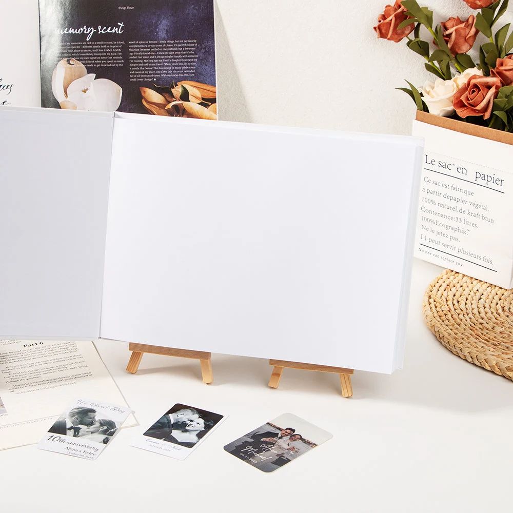 كتاب ضيوف حفل زفاف شخصي أنيق أ - مراجعة Personalized Guest Book وسعره