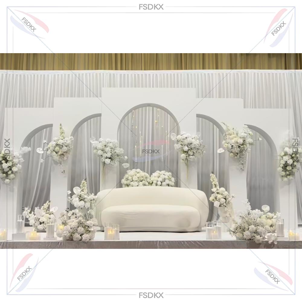 خلفية بي في سي مخصصة من مصنع F - مراجعة Wedding Supply Factory وسعره
