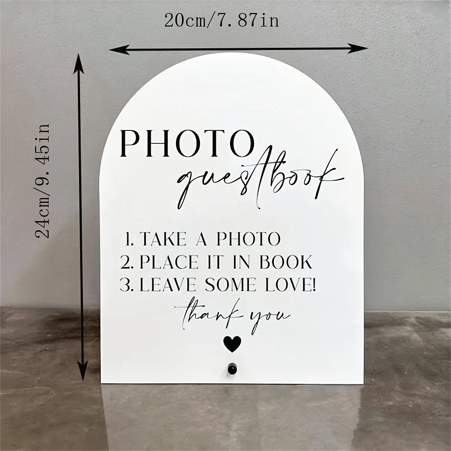 لافتة كتاب ضيوف لصور الزفاف ال - مراجعة Personalized Guest Book وسعره