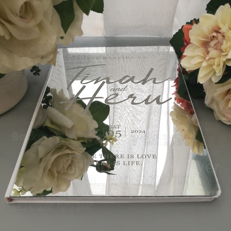 دفتر ضيوف الزفاف المخصص بتصميم - مراجعة Personalized Guest Book وسعره