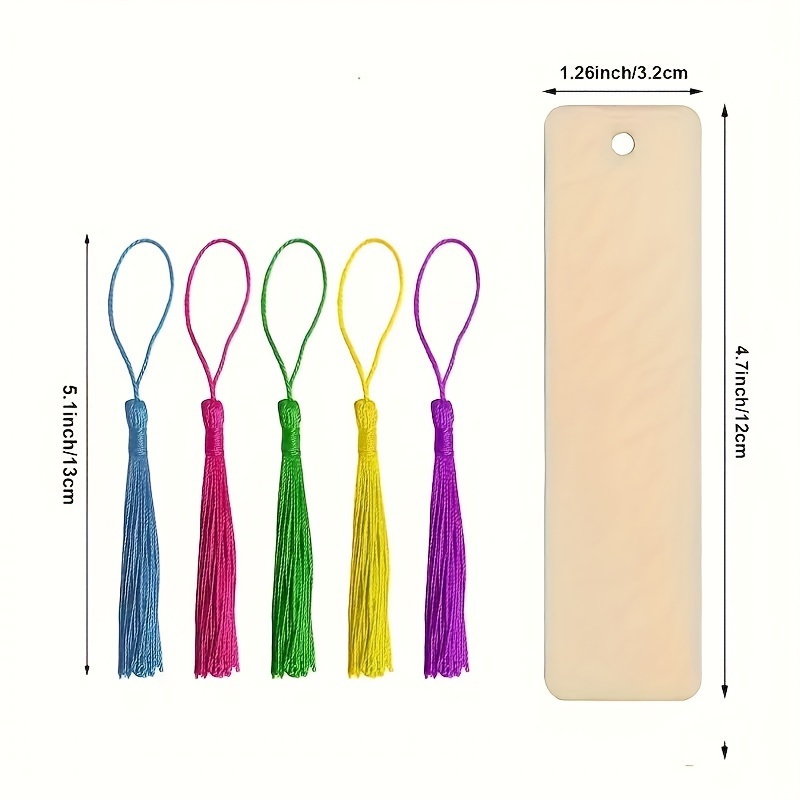 10 قطع من علامات الكتب الخشبية - مراجعة Wedding Supply Co وسعره
