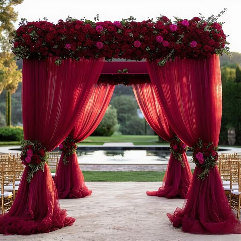 قماش تزيين قوس الزفاف بطول 6 أ - مراجعة Wedding Ceremony Supply وسعره