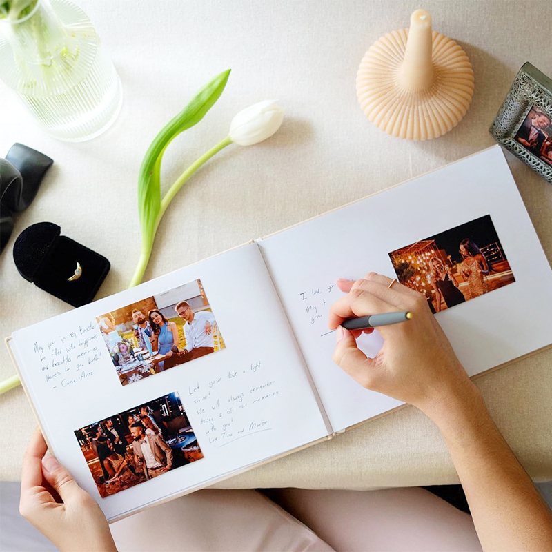 ألبوم صور مخصص لدفتر الزوار، د - مراجعة Personalized Guest Book وسعره