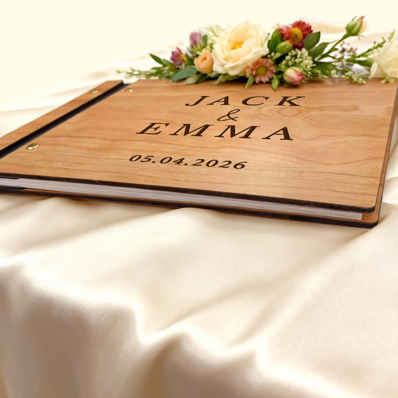 كتاب ضيوف الزفاف المخصص - كتاب - مراجعة Personalized Guest Book وسعره