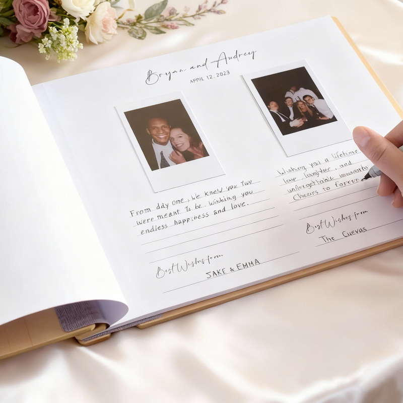 كتاب ضيوف الزفاف المخصص - كتاب - مراجعة Personalized Guest Book وسعره