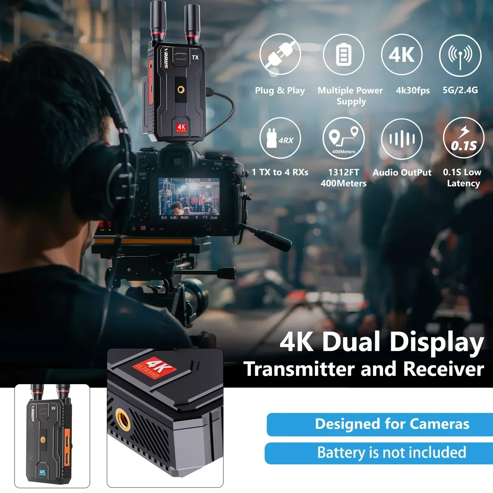 400m 5G 4K جهاز ريسيفر استقبال - مراجعة Wedding Support وسعره