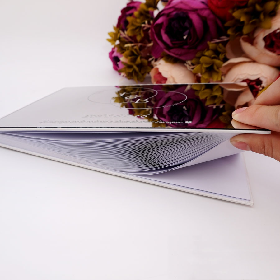 عرس شخصية الاكريليك مرآة الزوا - مراجعة Personalized Guest Book وسعره